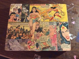 A thoroughly wonderful Wonder Woman box.